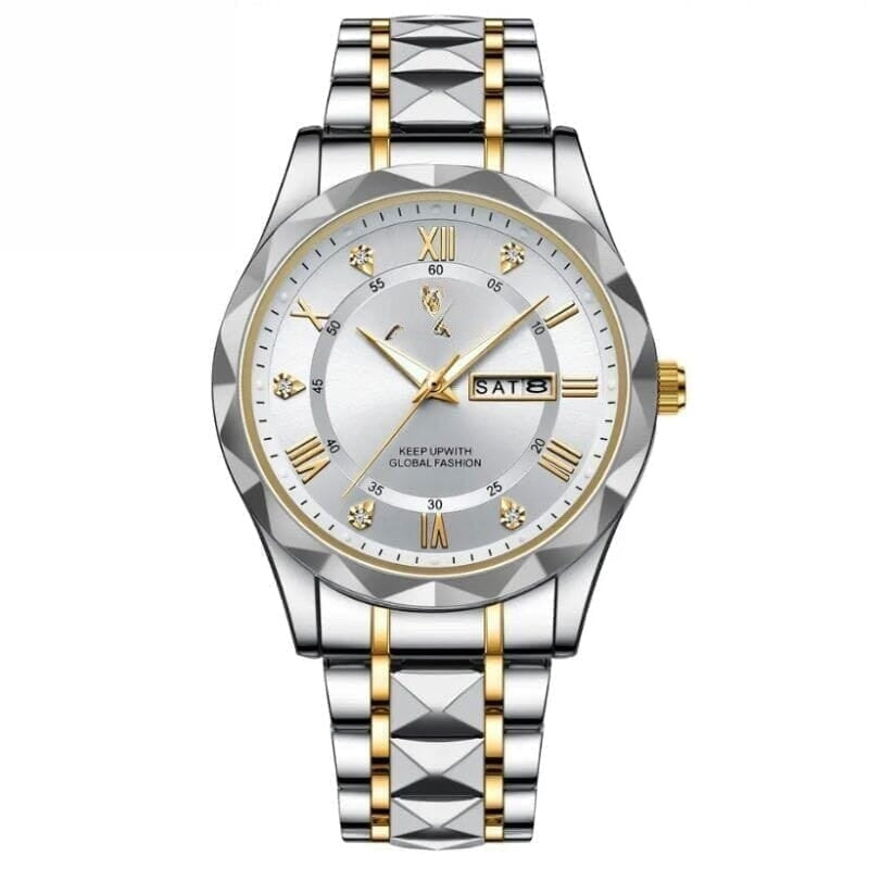 Luminous Steel Watch 40 Mm – Waterproof | Transfer Steel