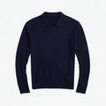 Wool Johnny-Collar Sweater